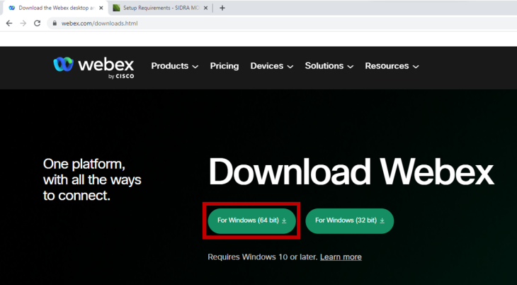 Download Webex